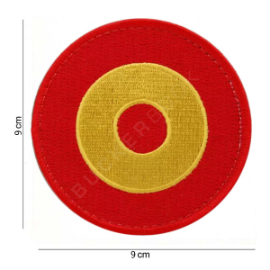 Spain Rounded Patch with Velcro