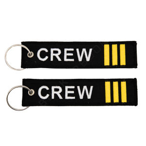 Crew 3 Gold Bars Keyring