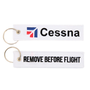 Cessna Logo RBF Keyring