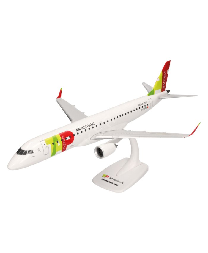 Maqueta Embraer E195 TAP Express CS-TTY 1/100 Maquetas Aviación Comercial 4013150614207 BuckerBook 43,95 € Herpa Wings