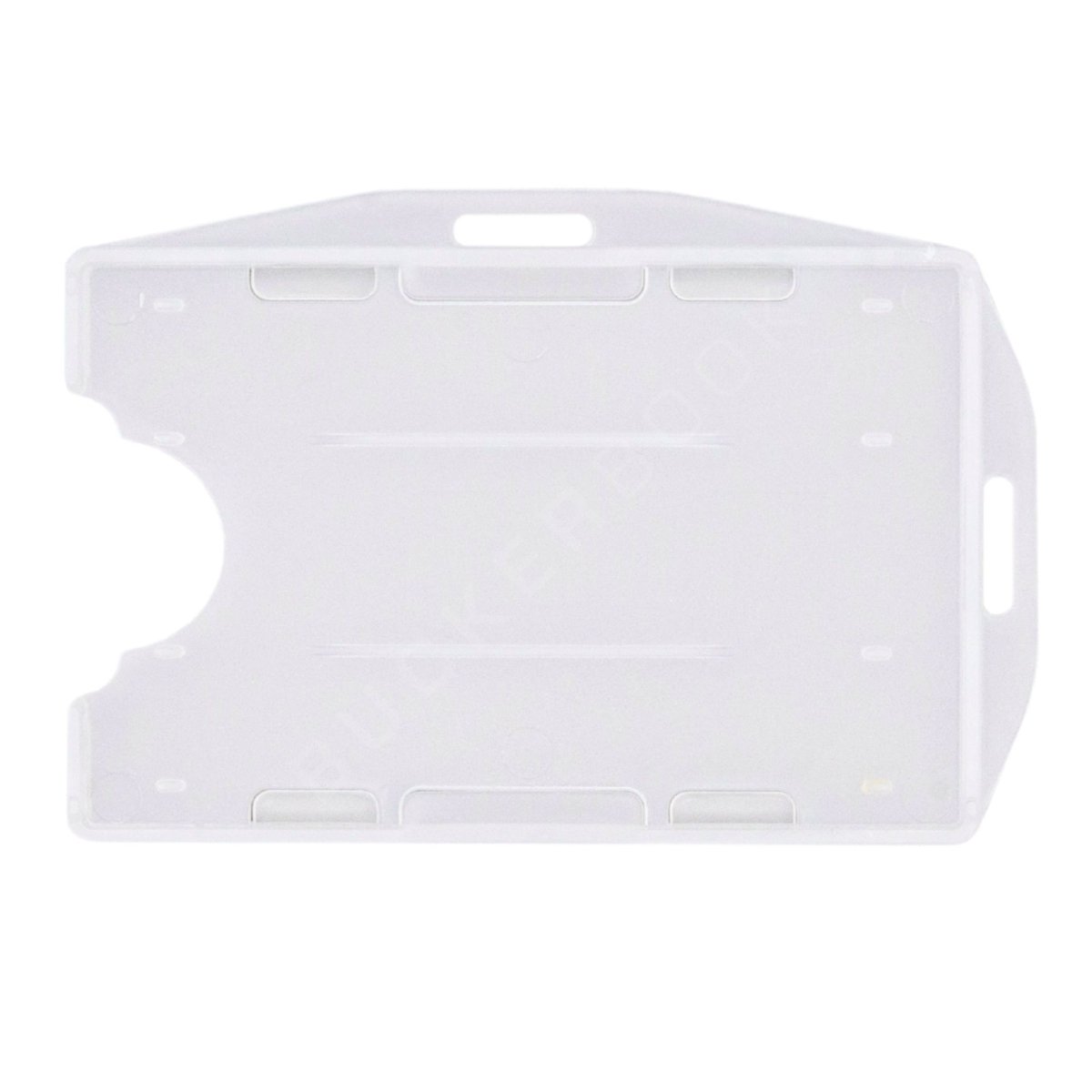 Portatarjetas vertical horizontal doble transparente para licencias y documentación de aviación