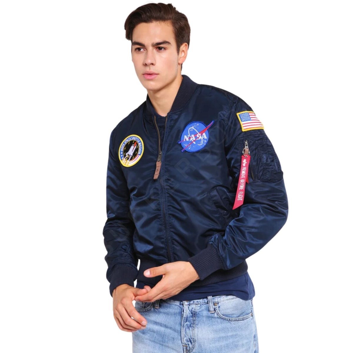Cazadora Piloto Alpha MA-1 VF NASA Cazadoras de Piloto Hombre  BuckerBook 185,00 € Alpha Industries