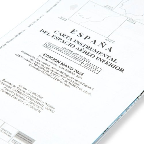 IFR Chart Spain Lower Space Air Force | BuckerBook 2