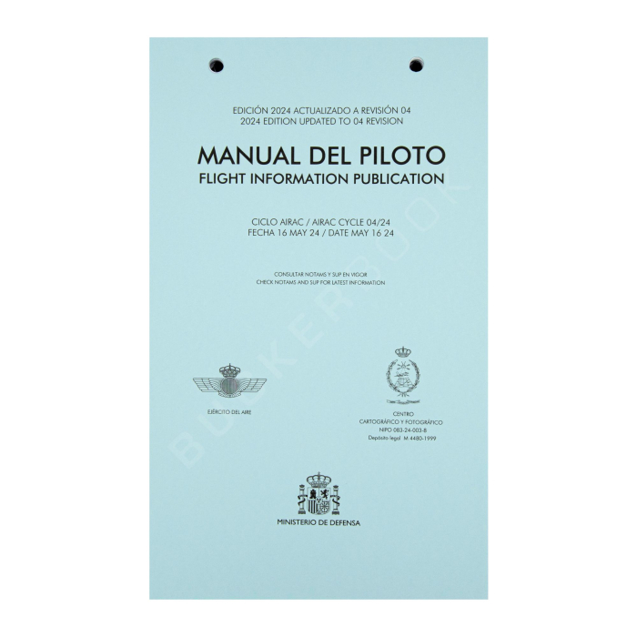 Manual del Piloto Ejercito del Aire IFR Flight Charts  BuckerBook €15.00 Mº Defensa