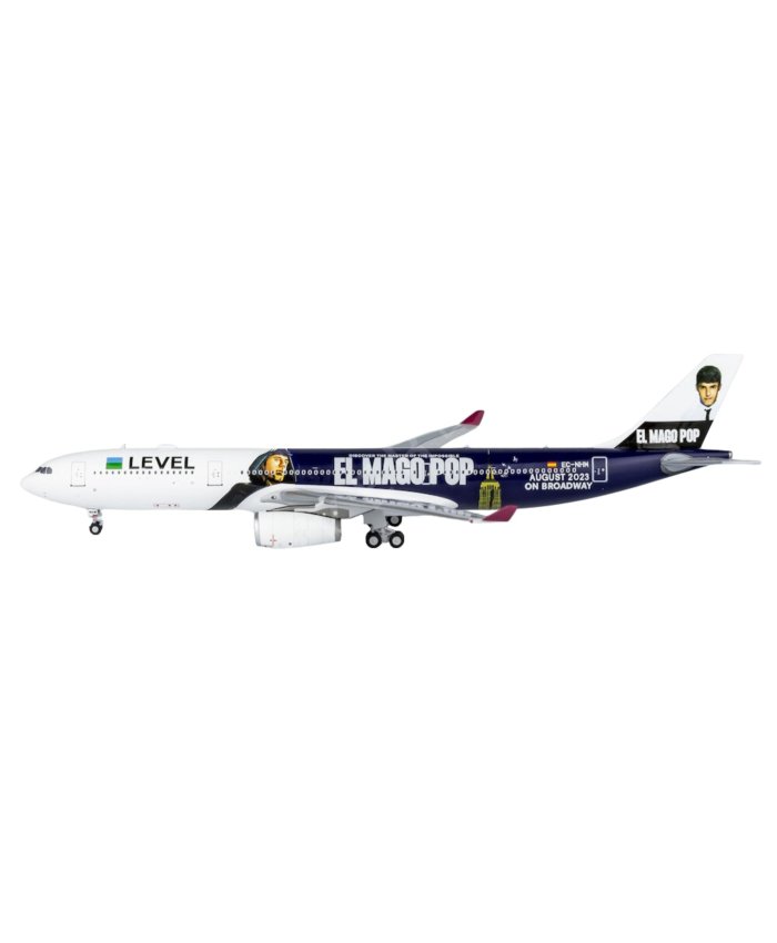 Maqueta Airbus A330-200 Level "El Mago Pop" EC-NHM 1/400 Maquetas Aviación Comercial 6971898620639 BuckerBook 66,90 € NG Models