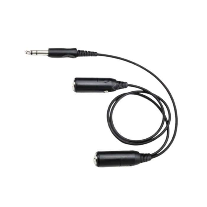 Adaptador Doble Cascos .25" Adaptadores para Cascos de Vuelo  BuckerBook 49,90 € Pilot-Usa