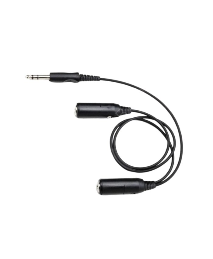 Adaptador Doble Cascos .25" Adaptadores para Cascos de Vuelo 1728404554330 BuckerBook 49,90 € Pilot-Usa