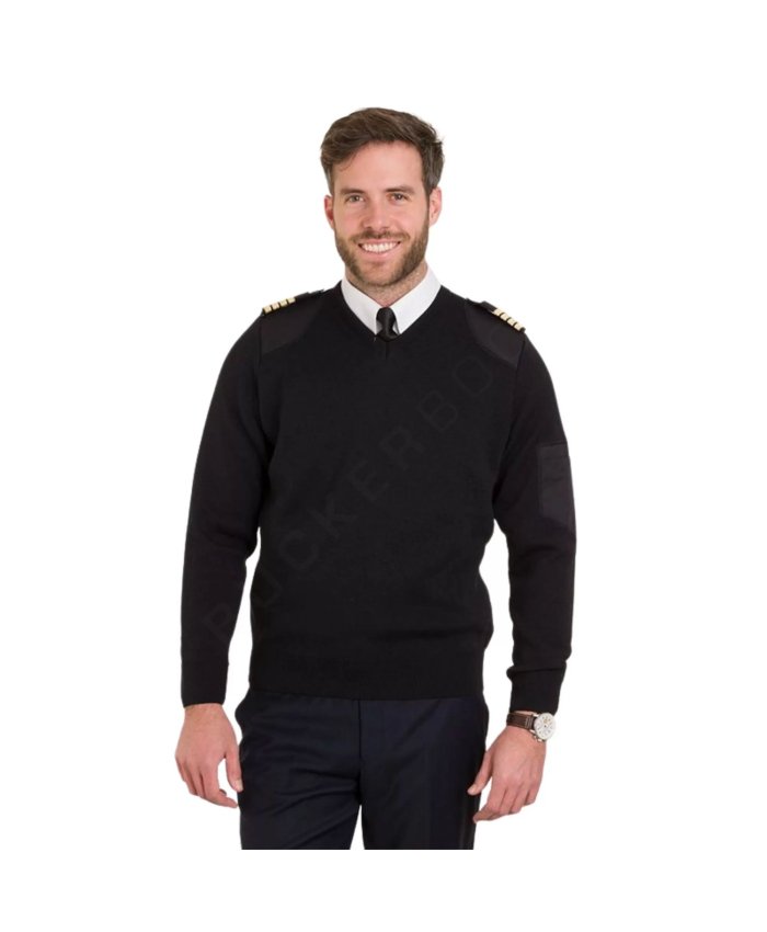 Water-repellent Uniform Pilot Sweater Pilot Sweaters  BuckerBook €90.08 BuckerBook Premium