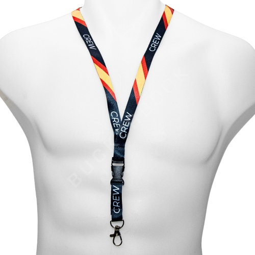 Crew Spanish Flag Lanyard