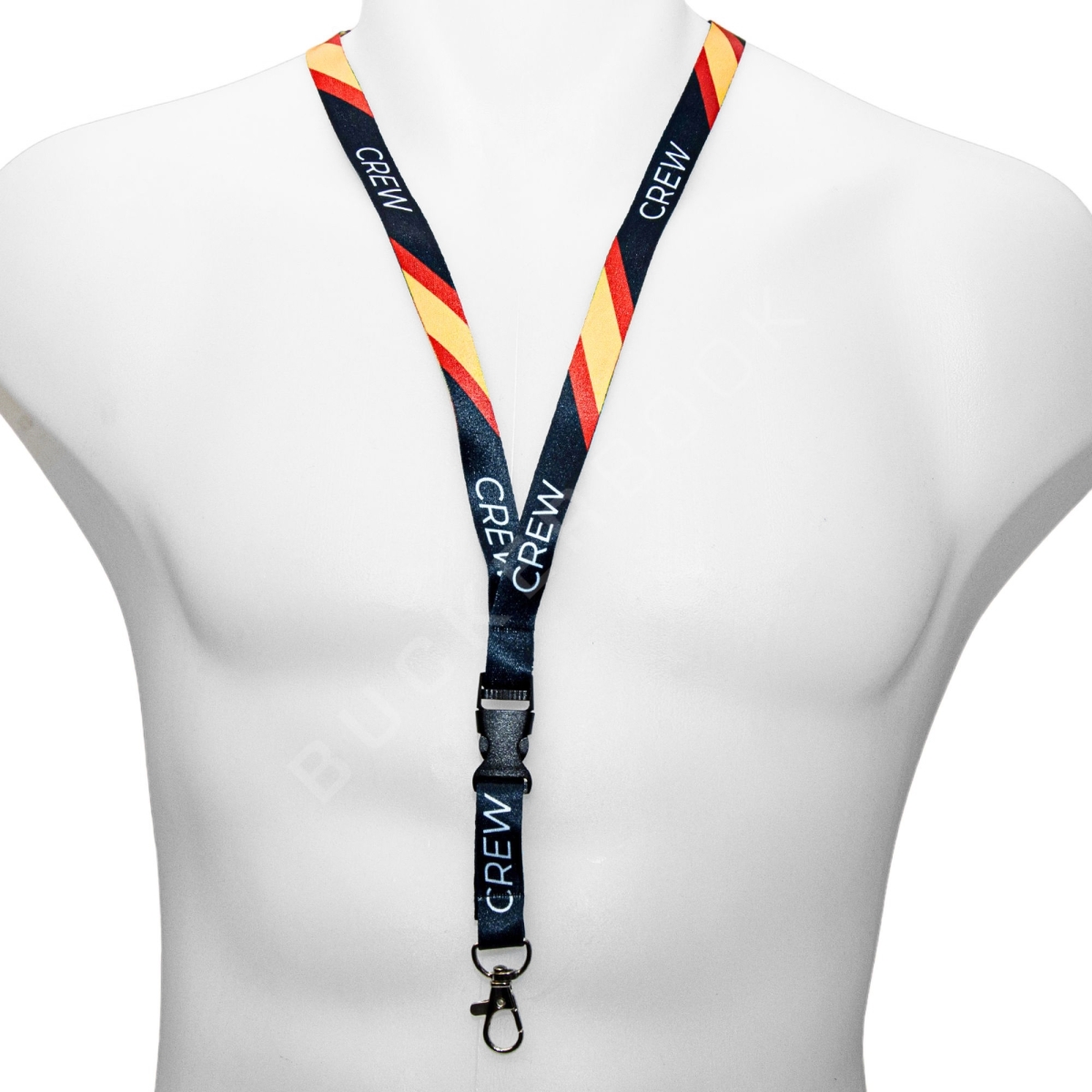 Crew Spanish Flag Lanyard Lanyards  BuckerBook €5.00 BuckerBook Premium