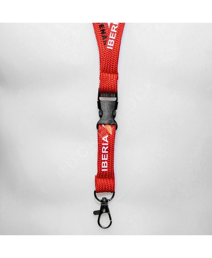 Lanyard Iberia Maintenance Lanyards / Cintas de Identificación  BuckerBook 5,00 € BuckerBook Premium