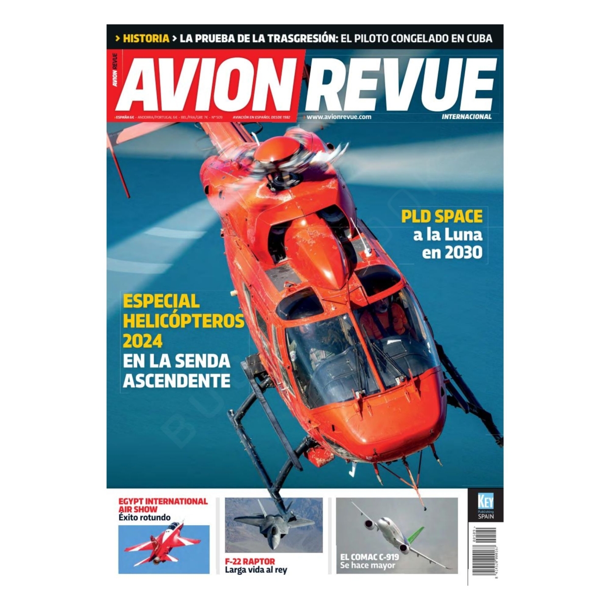 Avion Revue Magazine November Magazines 8414520000167 BuckerBook €6.00 AvionRevue