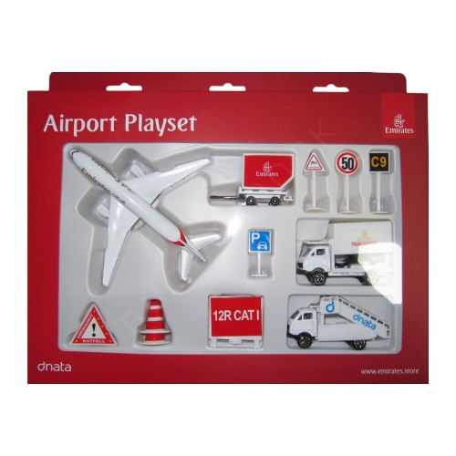 Emirates Boeing B777 Playset Toy