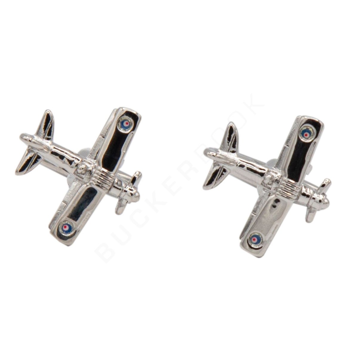 Biplane Aircraft Cufflinks Aviation Cufflinks  BuckerBook €19.01 