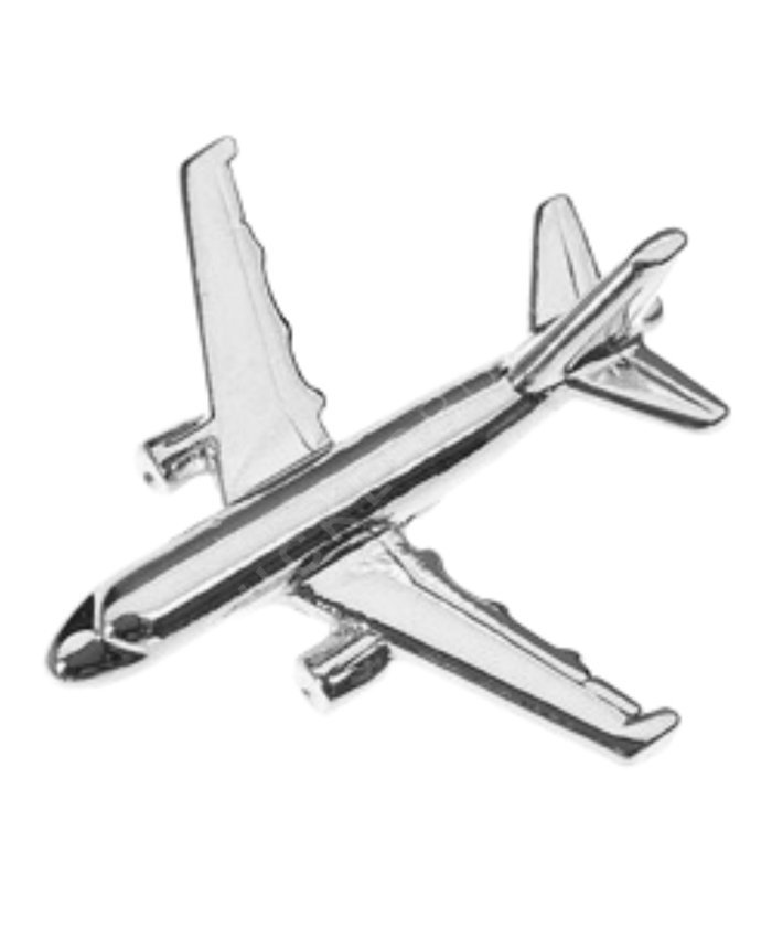 Pin Airbus A320 Plateado Pines  BuckerBook 7,90 € Clivedon Collection