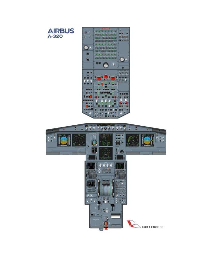 Poster Airbus A320 Entrenamiento Pósters de Entrenamiento  BuckerBook 49,90 € BuckerBook Premium
