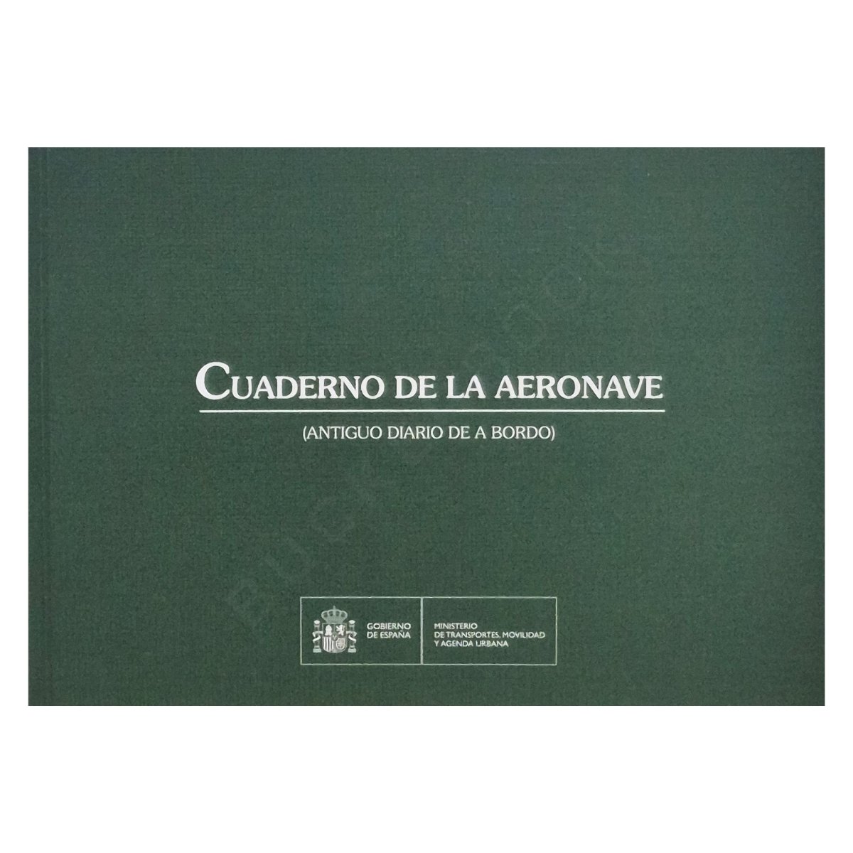 Cuaderno de la Aeronave Libros del Avión  BuckerBook 10,00 € Mº Fomento