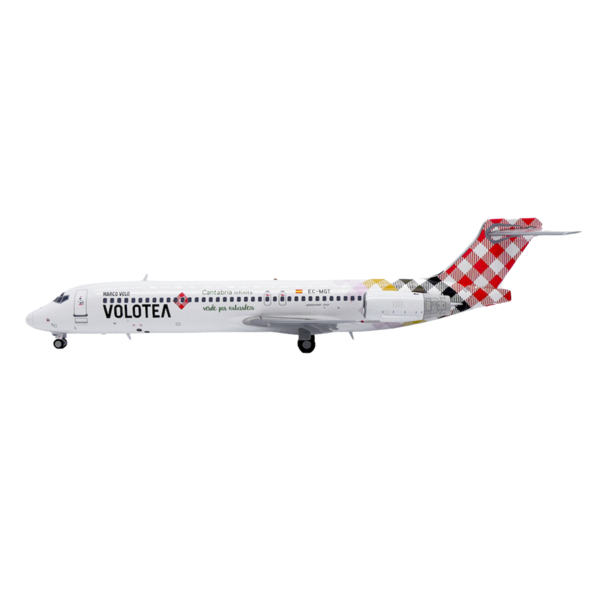 Maqueta Boeing 717-200 aerolínea Volotea