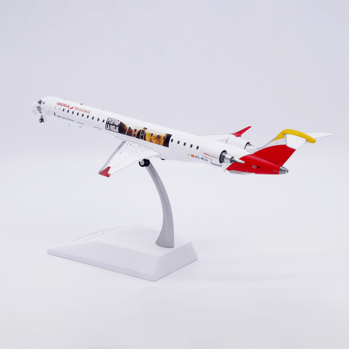 Maqueta Canadair CRJ1000 Air Nostrum "Reserva La Rioja" EC-MJO 1/200