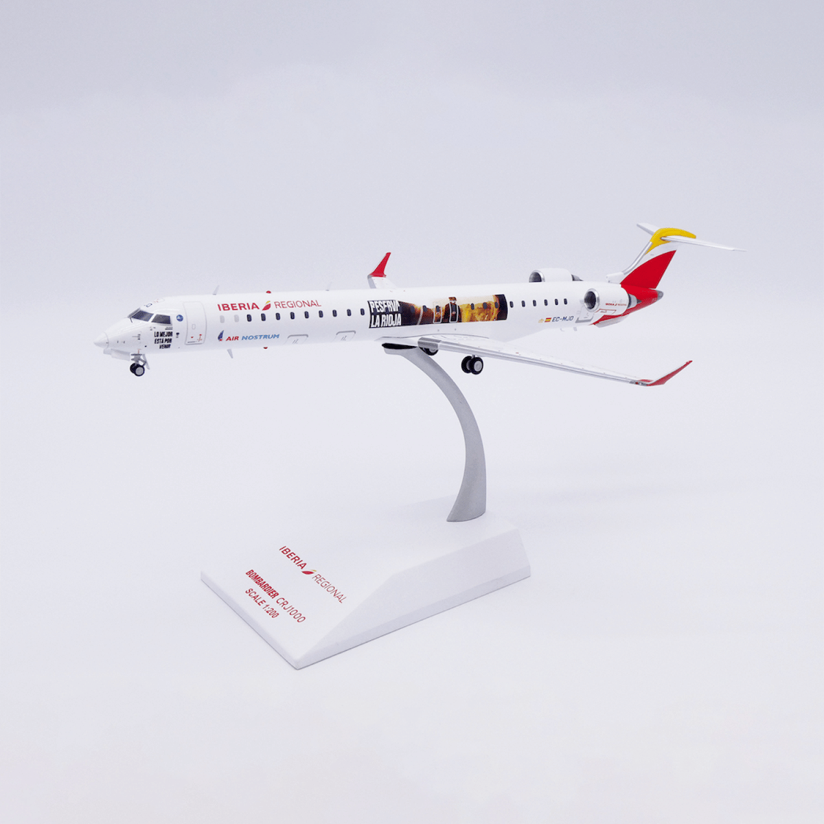 Maqueta Canadair CRJ1000 Air Nostrum "Reserva La Rioja" EC-MJO 1/200