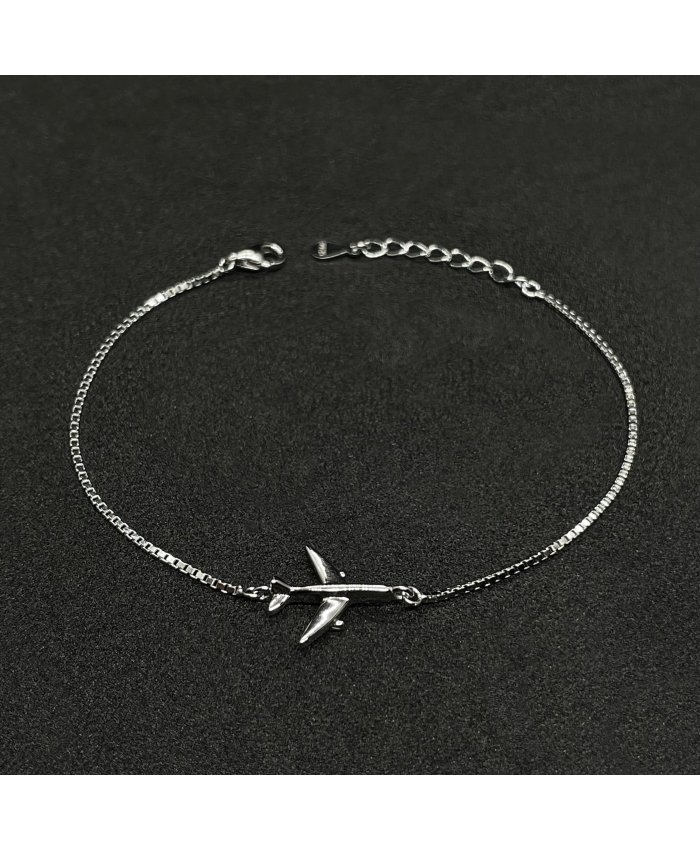 Pulsera Avión Plata FLEVEL Colgantes y Pulseras Aviación  BuckerBook 54,95 € Flevel