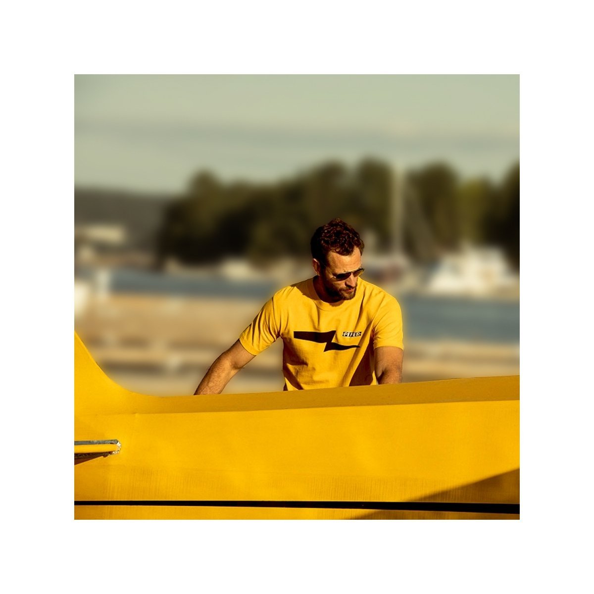 Camiseta Piper Manga Corta M-SST-PIPER-US-BY-MD RED CANOE Camisetas Aviación