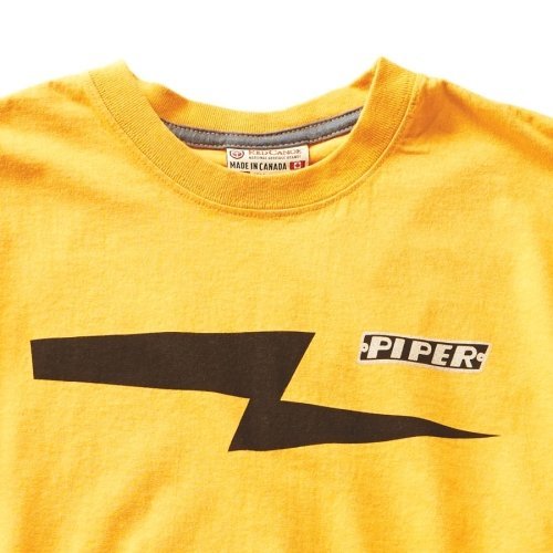 Camiseta Piper Manga Corta M-SST-PIPER-US-BY-MD RED CANOE Camisetas Aviación 2