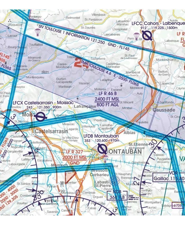 Carta Rogers Data VFR Francia Noreste 2025 Cartas de Vuelo VFR 1758550656367 BuckerBook 29,90 € Rogers Data