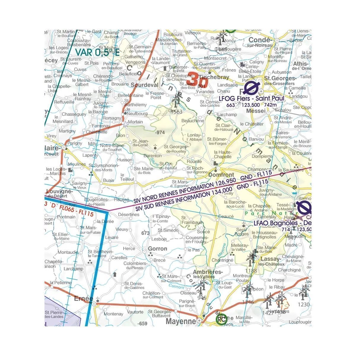 Carta Rogers Data VFR Francia Noreste 2025 Cartas de Vuelo VFR 1758550656367 BuckerBook 29,90 € Rogers Data