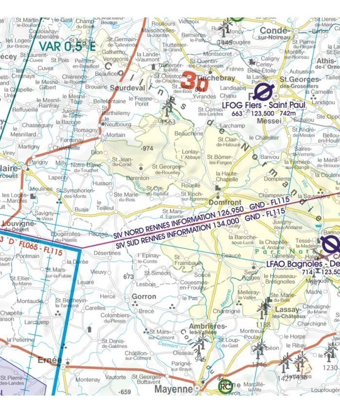 Rogers Data VFR Flight Chart Northeast France 2025 VFR Flight Charts 1758550656367 BuckerBook €29.90 Rogers Data