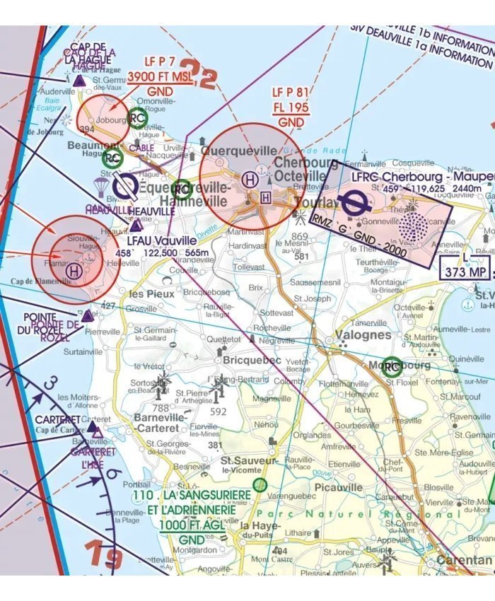 Carta Rogers Data VFR Francia Noreste 2025 Cartas de Vuelo VFR 1758550656367 BuckerBook 29,90 € Rogers Data