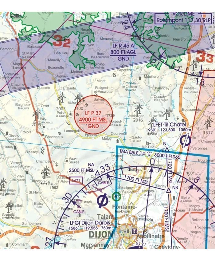 Rogers Data VFR Flight Chart Northeast France 2025 VFR Flight Charts 1758550656367 BuckerBook €29.90 Rogers Data