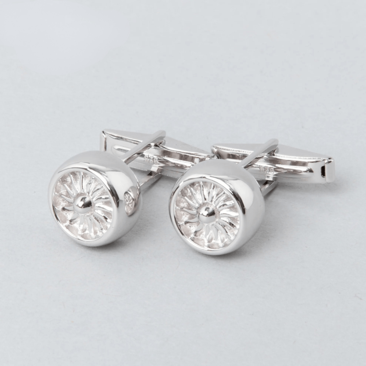 Gemelos Turbina Plata Pulida FLEVEL Gemelos Aviación 1703854610034 BuckerBook 74,95 € Flevel
