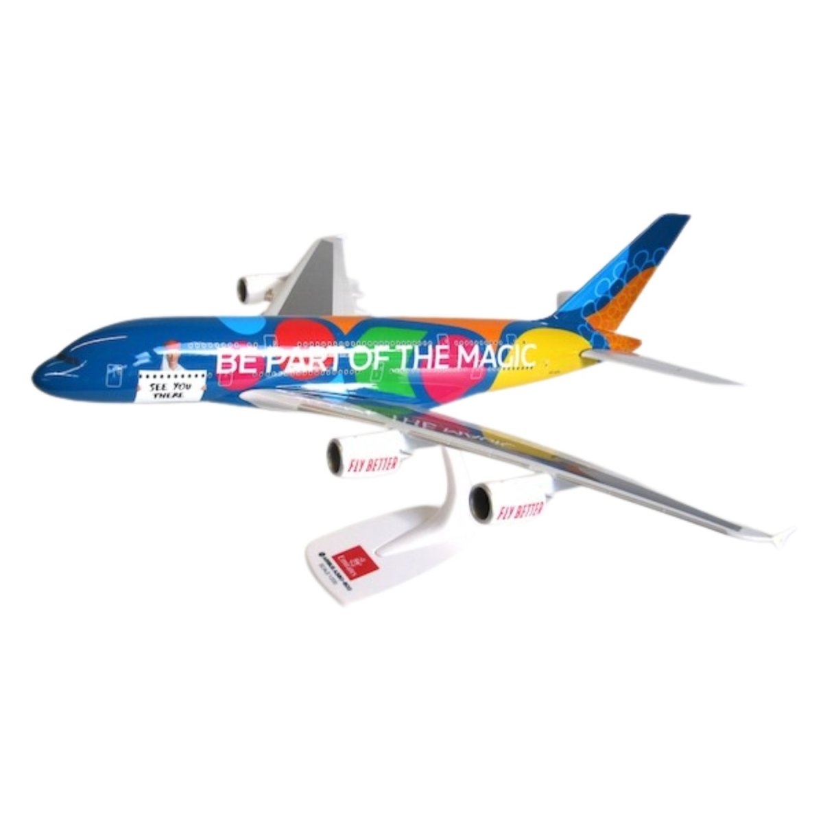 Maqueta Airbus A380 Emirates "Be Part of the Magic" A6-EEU 1/200 Maquetas Aviación Comercial  BuckerBook 37,95 € PPC