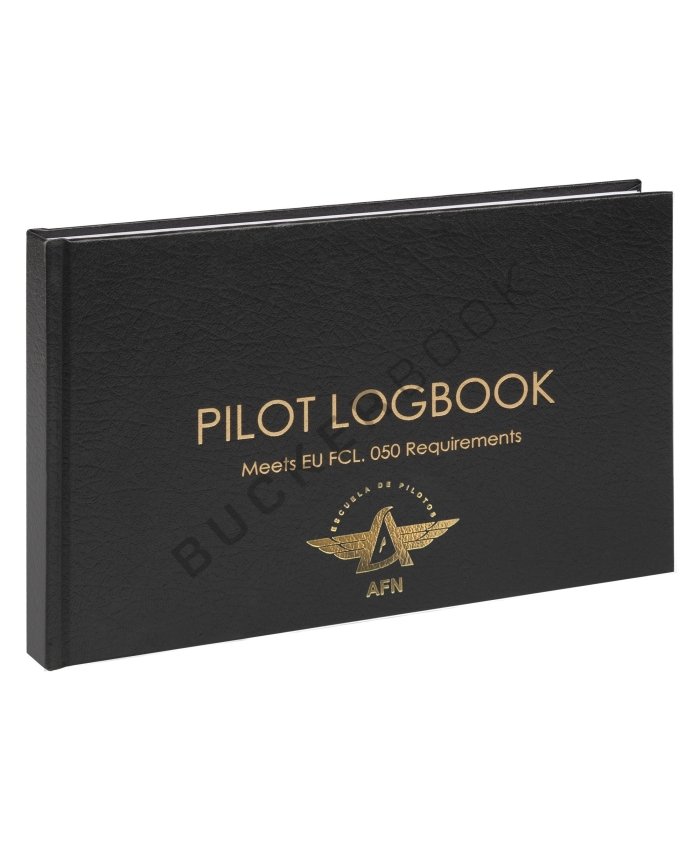 Logbook Personalizado BuckerBook - AFN LOGBOOK.BUCKER.AFN BuckerBook Premium Logbooks / Diario de Vuelo