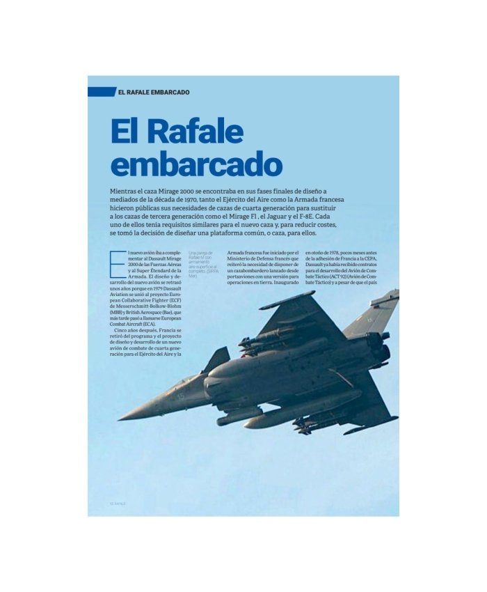 Monográfico Dassault Rafale Monográficos 8413042887652 BuckerBook 11,95 € AvionRevue