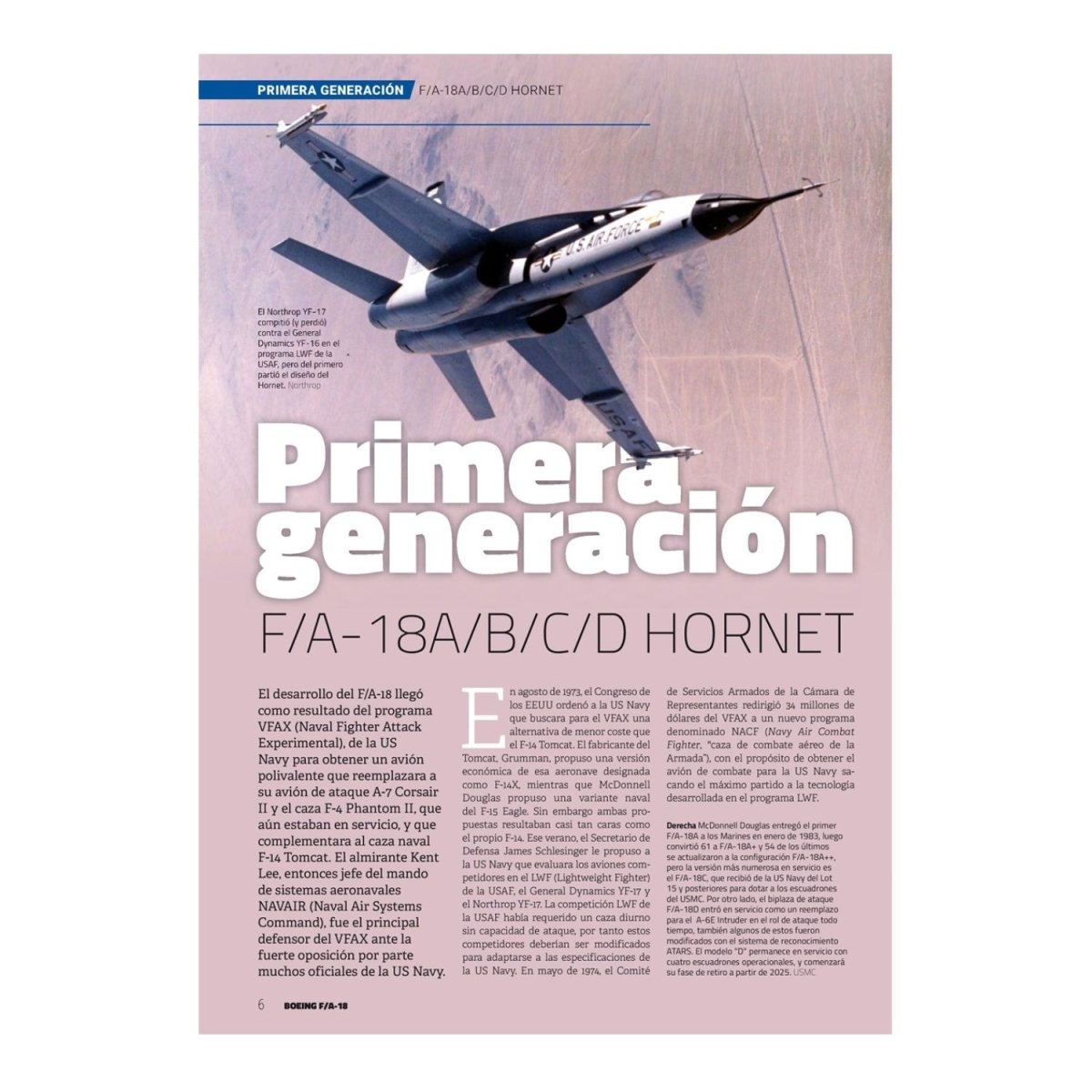 Monográfico Boeing FA-18 Hornet