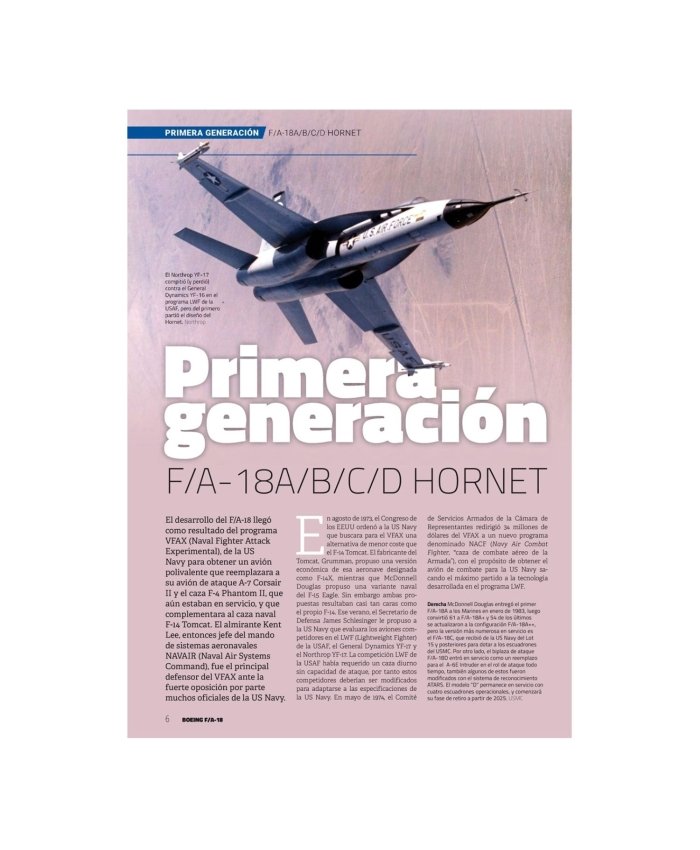 Monográfico Boeing FA-18 Hornet