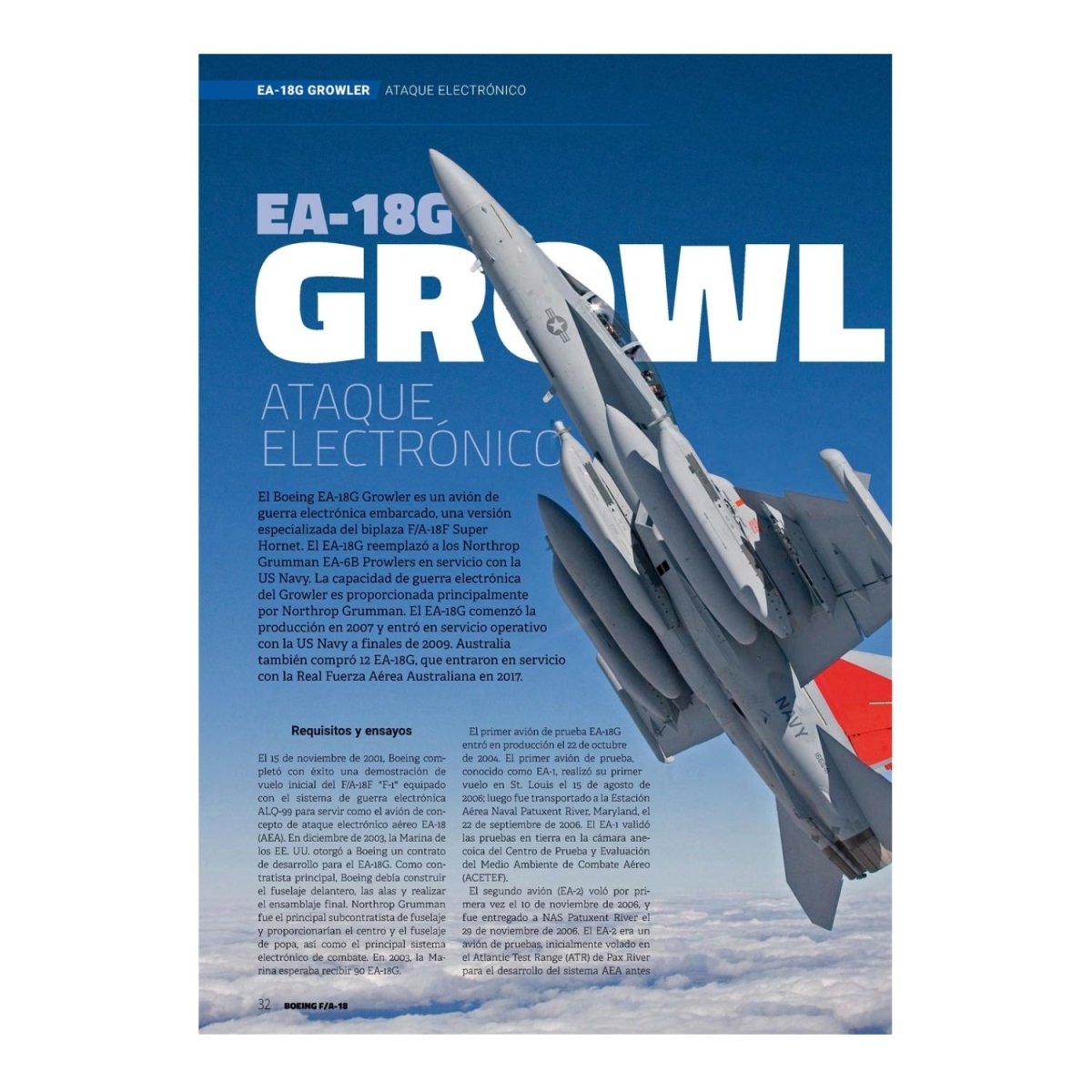 Monográfico Boeing FA-18 Hornet