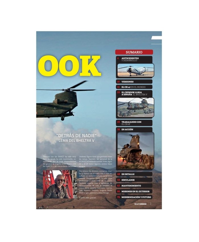 Monográfico CH-47 Chinook en el Ejército de Tierra