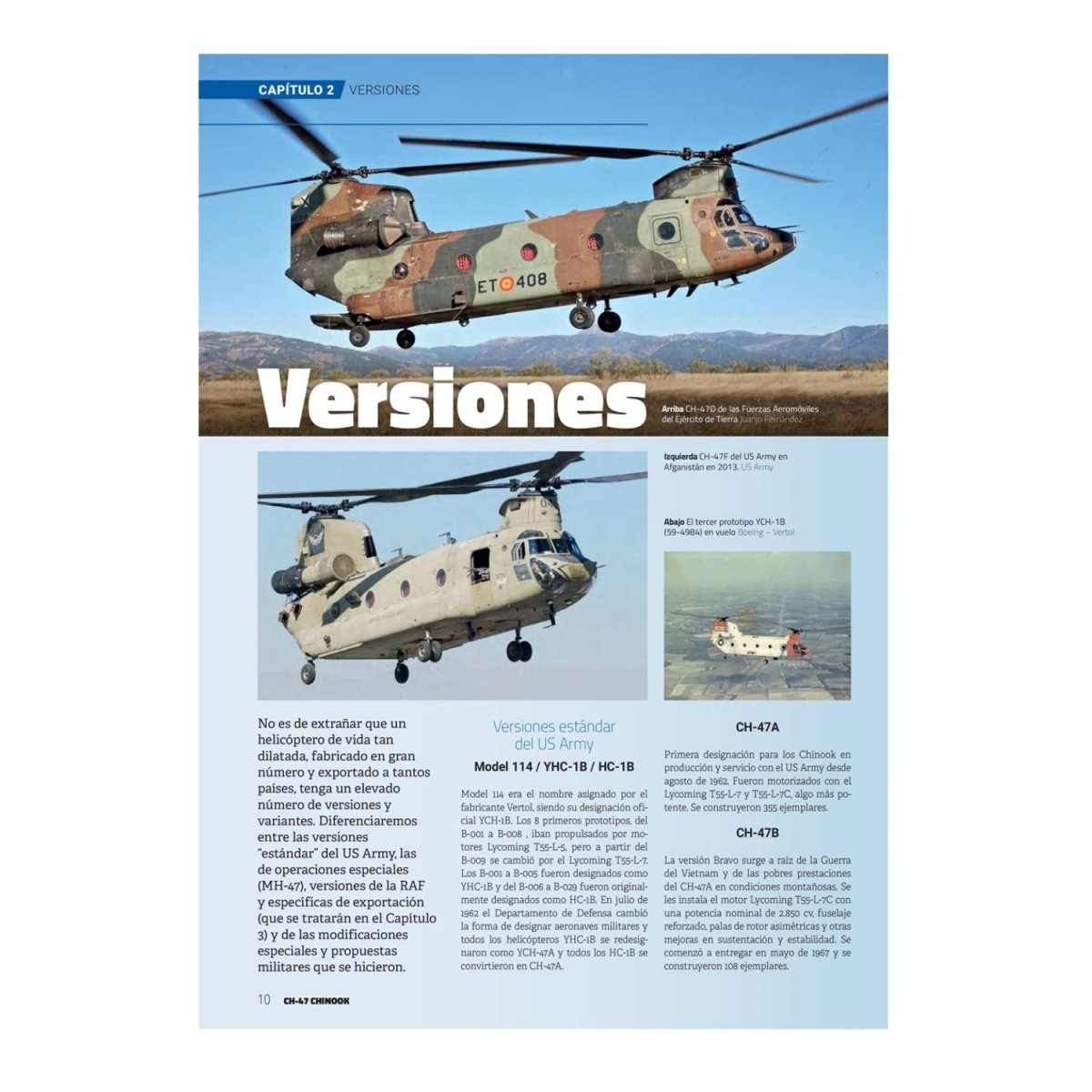 Monográfico CH-47 Chinook en el Ejército de Tierra
