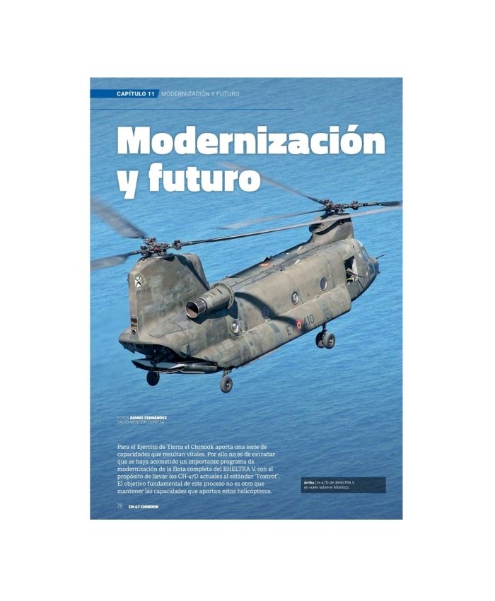Monográfico CH-47 Chinook en el Ejército de Tierra