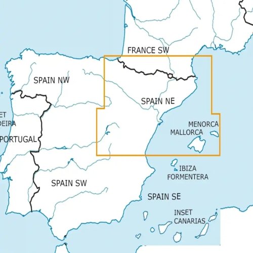Carta VFR Noreste España Rogers Data 2026 2