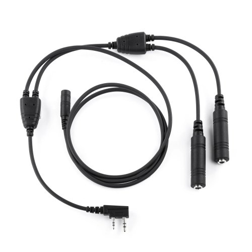 Adaptador cascos aviación PJ055-PTT para Walkies