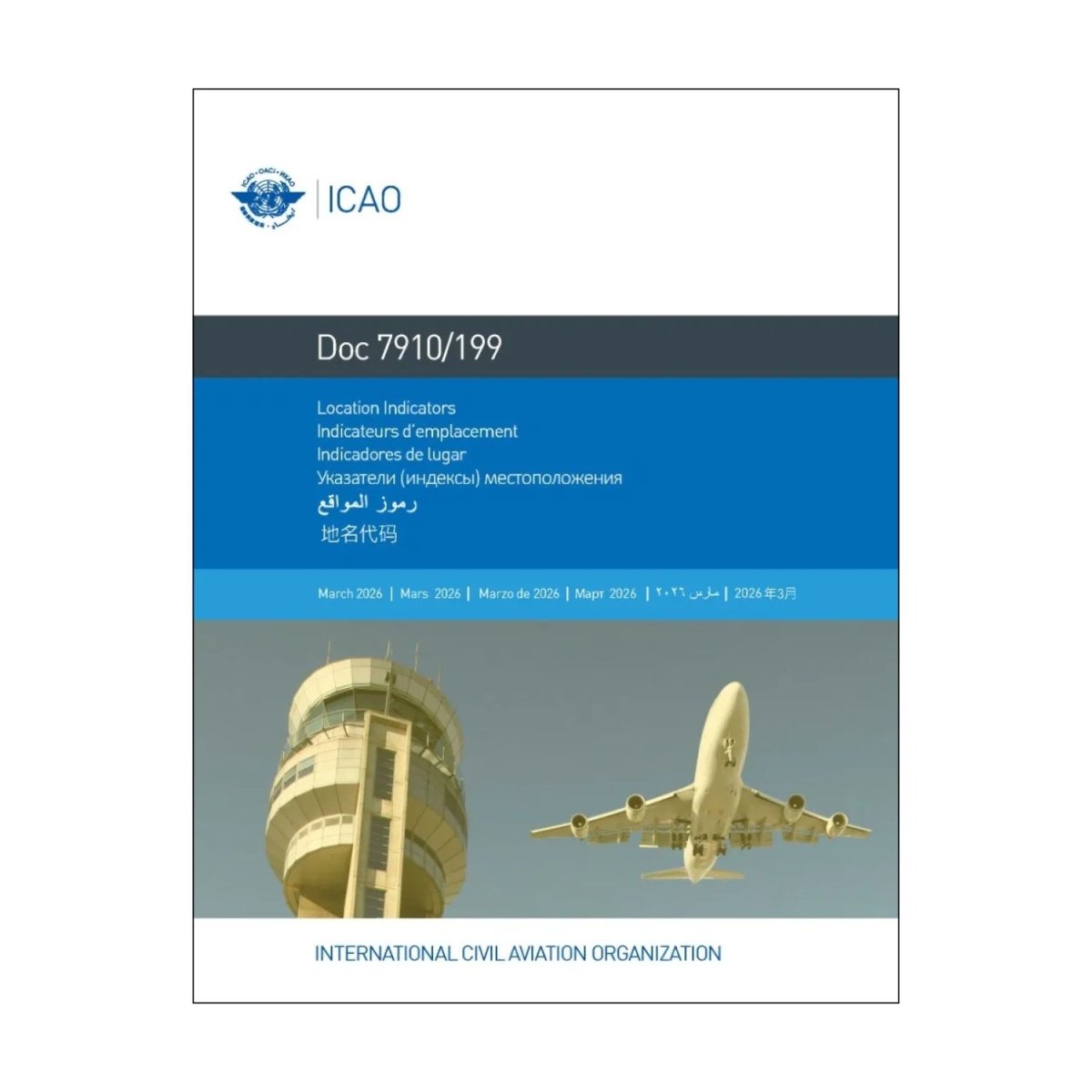 Documento OACI 7910. Indicadores de Lugar