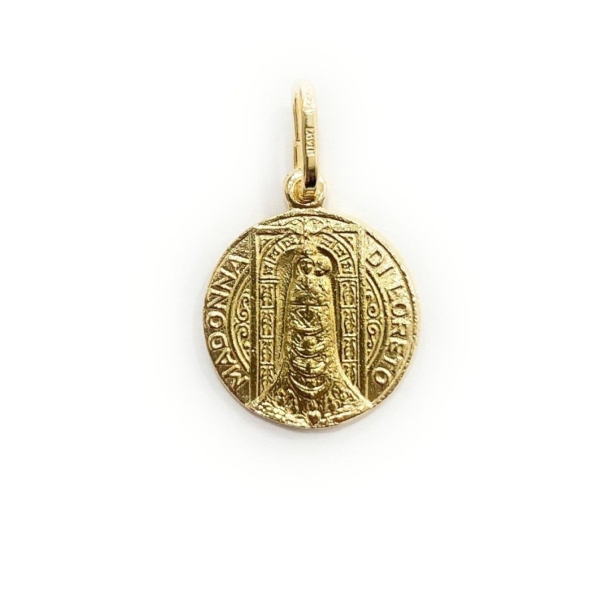 Medalla Virgen Loreto Oro 18kt Colgantes y Pulseras Aviación 1778502260596 BuckerBook 25,50 € 