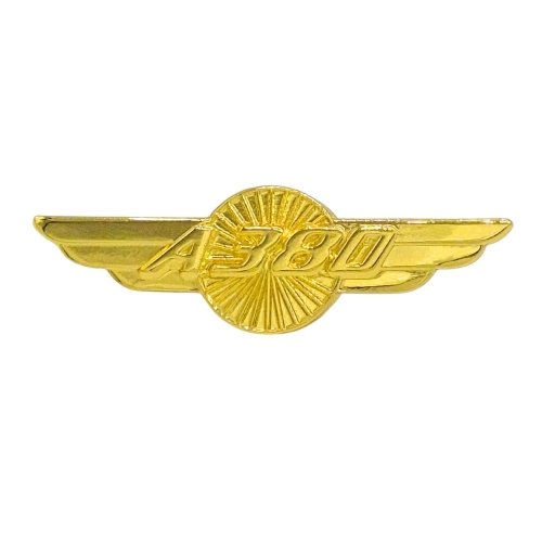 Pin Alas Airbus A380 Dorado