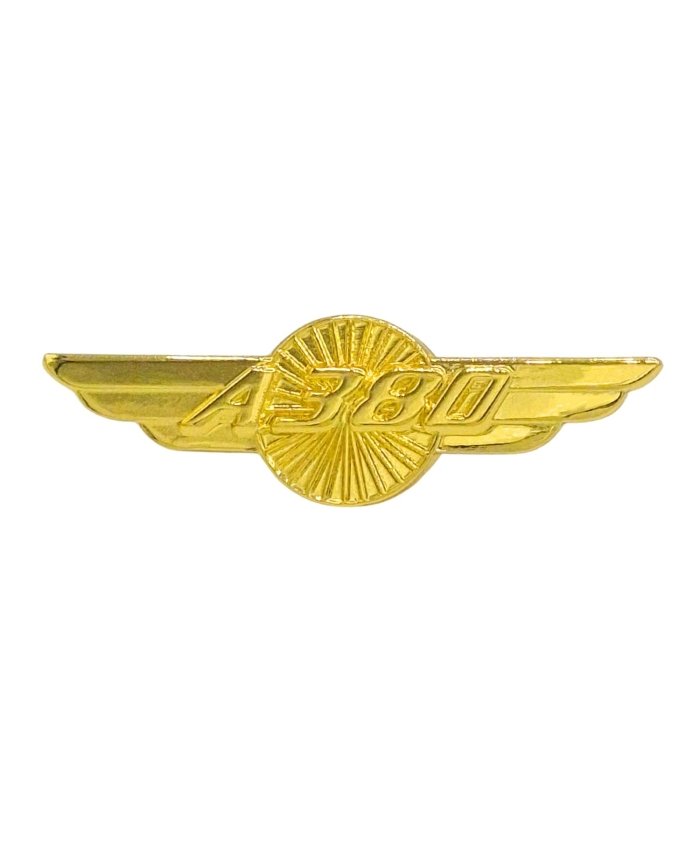Pin Alas Airbus A380 Dorado
