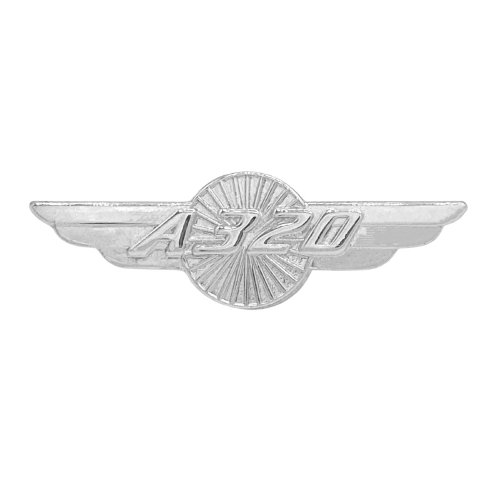 Pin Alas Airbus A320 Plateado