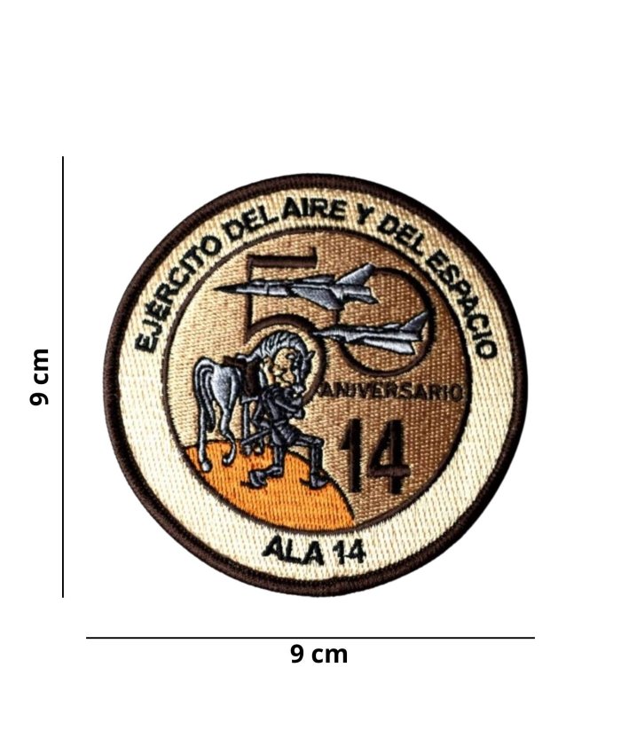 Parche Ala 14 Ejército del Aire 50 Aniversario Árido Parches Aviación  BuckerBook 5,00 € 